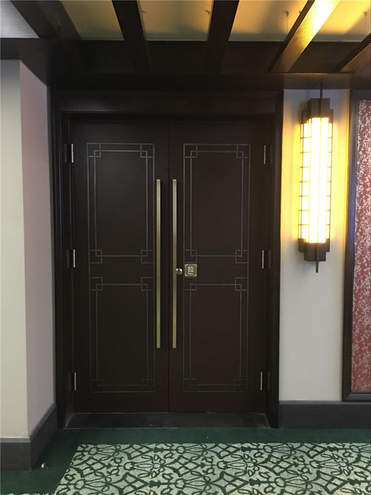 影城仿古隔音门